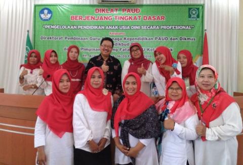 Fatayat NU Depok Gelar Diklatsar Berjenjang Guru PAUD