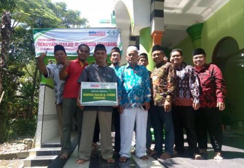 Setelah Aceh, LAZISNU Bantu Renovasi Masjid Semarang