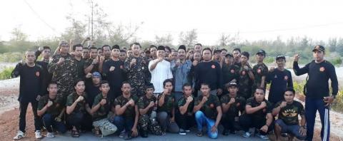 Di Belitung, Sejumlah Pejabat Ikuti Diklatsar Banser