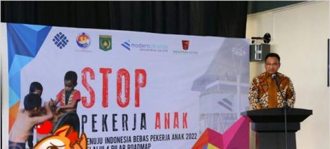 Kemnaker Tetapkan 2 Kawasan Industri Bebas Pekerja Anak di Banten