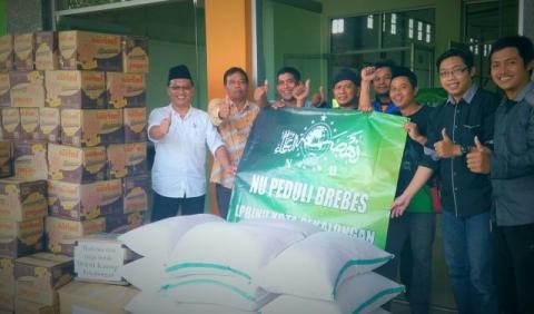 Peduli Bencana Brebes, NU Pekalongan Kirim Bantuan