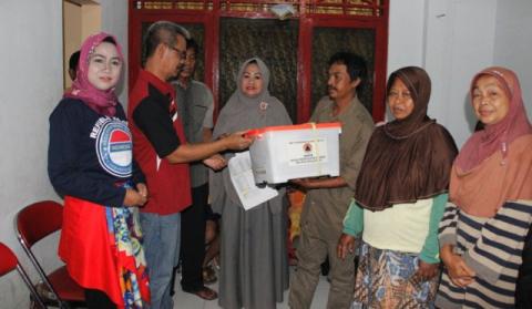 Bantuan Banjir Losari Didistribusikan Siang Malam