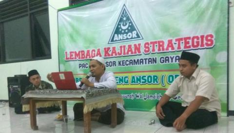 Ansor Gayam Ajak Kader Pahami Konflik Timur Tengah