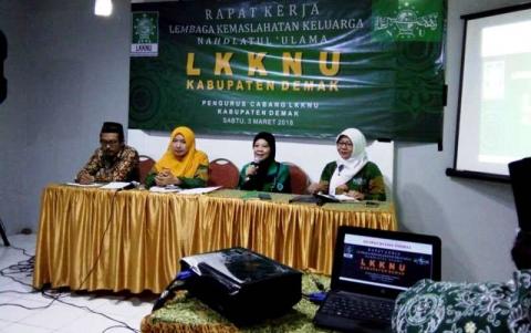 LKK NU Demak Bertekad Wujudkan Keluarga Sejahtera