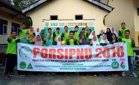 Peringati Harlah, Pelajar NU Sudimoro Gelar Porsipnu
