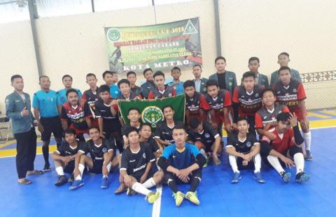 Peringati Harlah, Pelajar NU Metro Adakan Kejuaraan Futsal