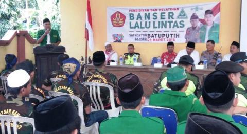 Balatnas, Cara Ansor Bekali Anggota Tertib Lalu Lintas