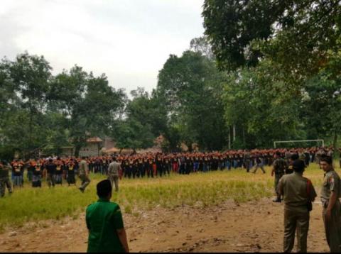 1000 Peserta Ikuti Pendidikan Dasar Banser di Sampang