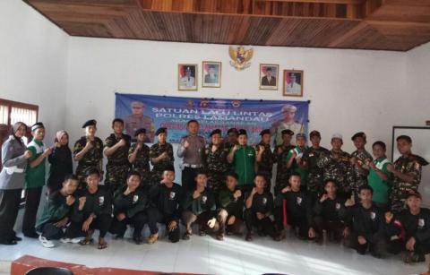 Polres Lamandau Ajak Banser Jadi Pelopor Keselamatan Berlalu Lintas