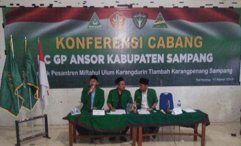 Khoiron Zaini Terpilih sebagai Ketua GP Ansor Sampang