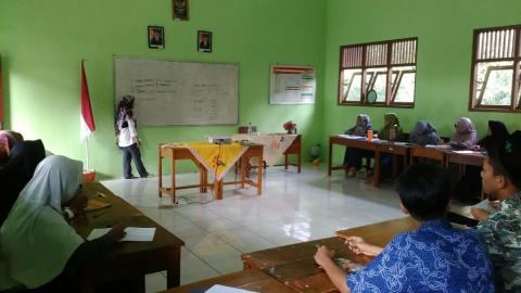 Pelajar NU Cilongok Belajar Jurnalistik