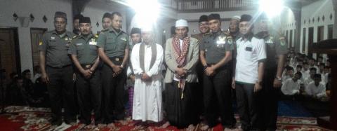 Kunjungi Pesantren Fauzan Garut, Danrem Ajak Jaga Keamanan dan Ketertiban