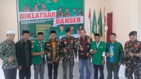 Wakil Bupati Mamuju Ikut Diklatsar Banser
