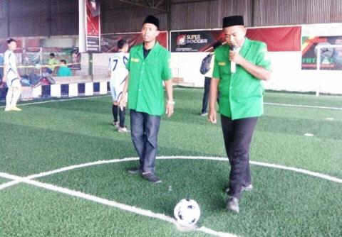 Kurangi Kenakalan Remaja, Ansor Jenu Tuban Gelar Lomba Futsal
