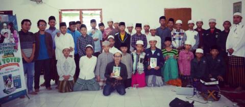 Liburan, Pesantren Nurul Huda Ajari Santri Membuat Komik