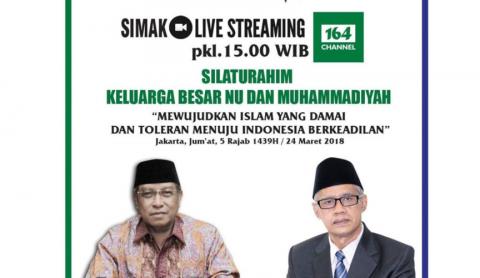 Ketum PBNU dan Muhammadiyah Bertemu Sore Ini, Saksikan Live Streamingnya