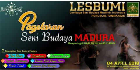 Malam Ini, Lesbumi Hadirkan Tujuh Seni Budaya Madura