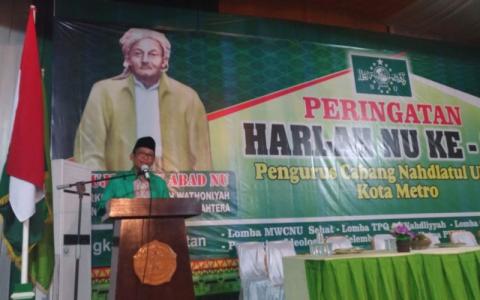 Ketua PWNU Lampung Ingatkan Pentingnya Silsilah Keilmuan dalam Berislam