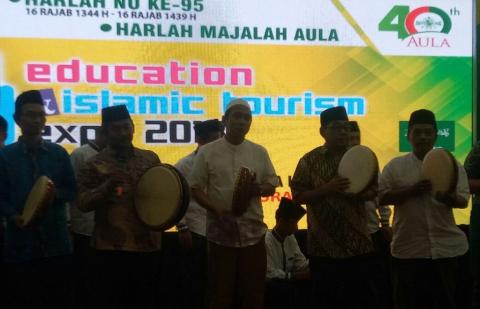 Harlah Ke-40, Majalah Aula Gelar Islamic Education dan Tourism Expo