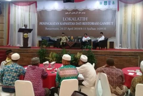 BRG Percepat Restorasi Lahan Gambut dengan Gandeng Para Dai