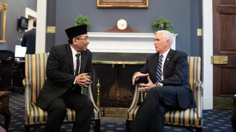 NU Bertemu Wakil Presiden Amerika Serikat Usai Teror Bom di Indonesia