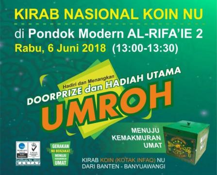 Hadiah Umrah, Cara Pesantren Al-Rifaie 2 Malang Sambut Kirab Koin