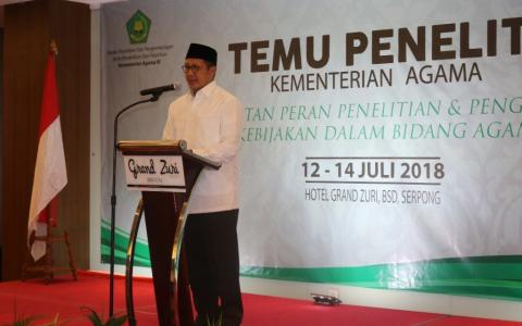 Menag Minta Penelitian Bukan Sekadar Rutinitas