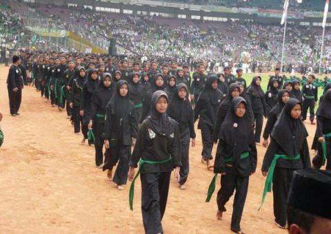 Siswi SMK Ma’arif Mantup Juara Nasional Pencak Silat