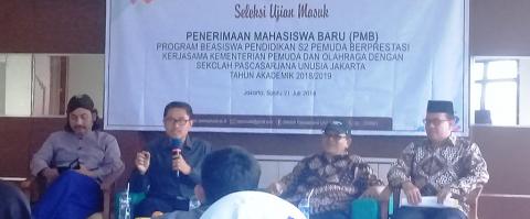 Unusia Seleksi Calon Mahasiswa Magister Islam Nusantara