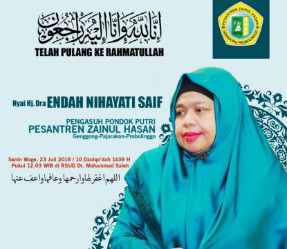 Lautan Manusia Lepas Kepergian Pengasuh Pesantren Putri Genggong