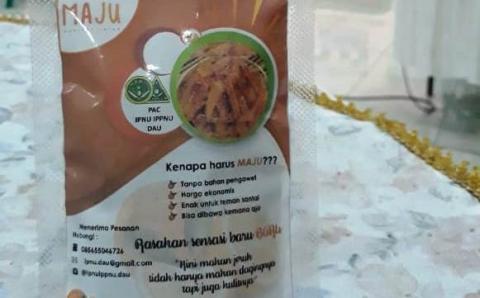Kreasi IPNU Malang, Sulap Kulit Jeruk Jadi Makanan Ringan