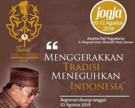 Gusdurian Lampung Hadiri Pertemuan Nasional di Yogyakarta