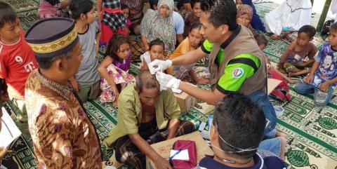 Again, NU Peduli helps earthquakes-affacted people in NTB