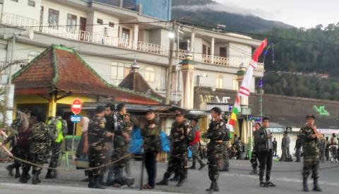 Pagi ini, 10.000 Banser Apel di Telaga Sarangan