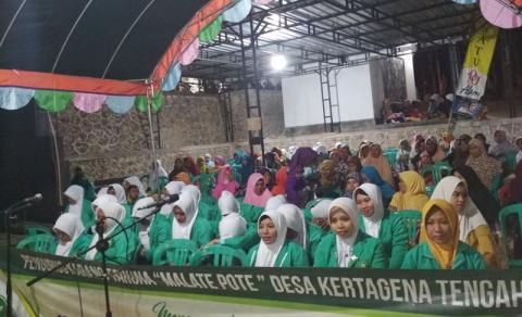 Fatayat-Karang Taruna Bersatu dalam Lomba Rakyat Kertagena Tengah