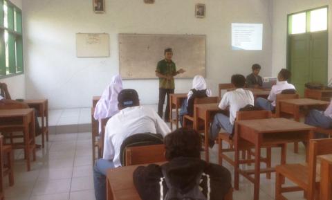IPNU Kraksaan Sapa SMK Ma’arif NU Gending