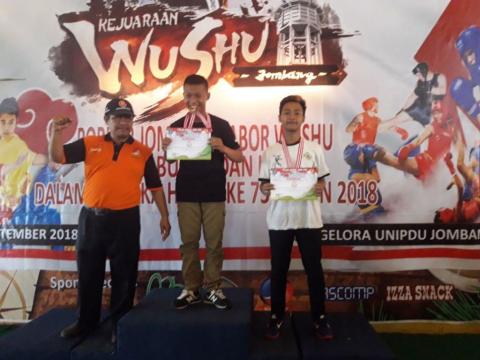 Santri Bahrul Ulum Jombang Rebut 16 Medali Kejuaraan Wushu