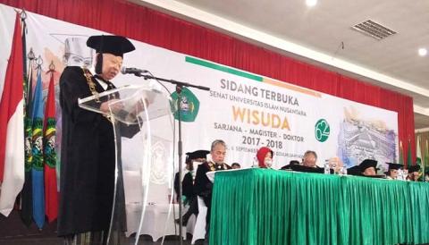 Pidato Pengukuhan Guru Besar KH Ma’ruf Amin di UNINUS Bandung
