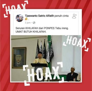 Gus Sholah Kembali Difitnah Pendukung Khilafah