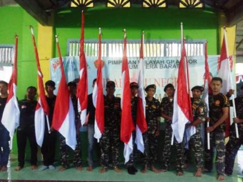 Bendera Kirab Satu Negeri Berkibar di Pesisir Selatan Sumbar