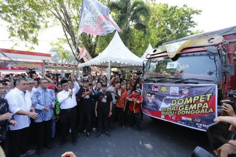 Mentan Salurkan Bantuan Gempa Berupa Kebutuhan Pribadi dan Bantuan Pertanian