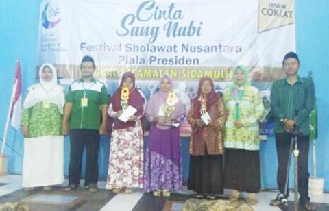 Cinta Sang Nabi, Ansor Sidamulih Gelar Festival Shalawat Nusantara