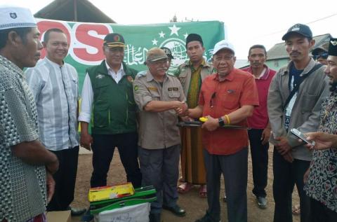 NU Peduli Targetkan Bangun Huntara di Sumbawa