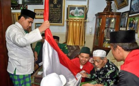 GP Ansor Jateng Sowan KH Maimoen Zubair Selama 2 Jam, Ini Isinya