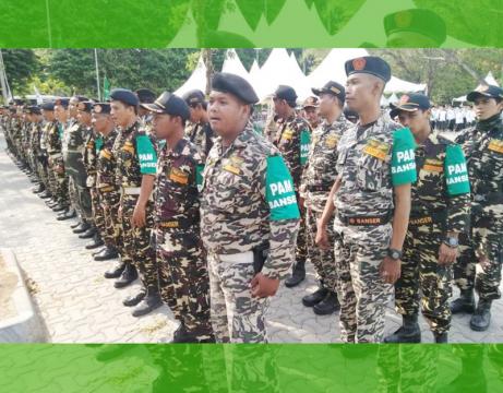 Ratusan Personil Banser Siap Amankan Apel Santri