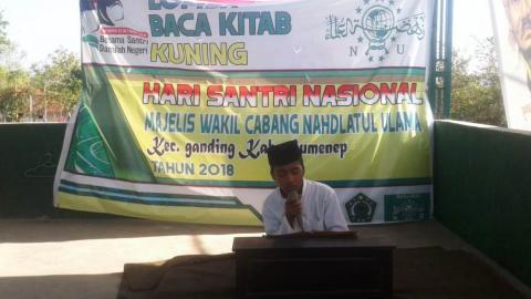 Marakkan Hari Santri dengan Lomba Kitab Kuning