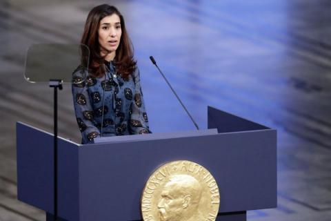Nadia Murad, Bekas Budak Seks ISIS Terima Hadiah Nobel Perdamaian