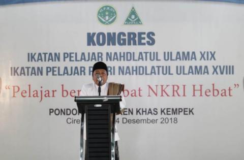 Rais Syuriyah PBNU ke IPNU-IPPNU: Jangan Tinggalkan Pesantren dan Kiai