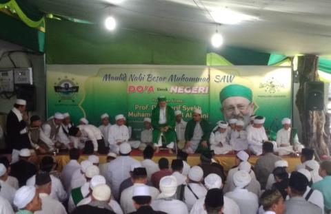 Syekh Fadhil al-Jilani Hadiri Maulid Nabi PWNU Jakarta