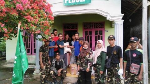 NU Peduli Lampung Terus Berikan Bantuan Dua Pekan Pascatsunami